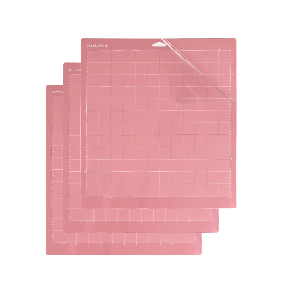 Eagle Standard Grip Cutting Mat For Cricut Explore Maker Standard Adhesive Sticky Pink Cutting Mats