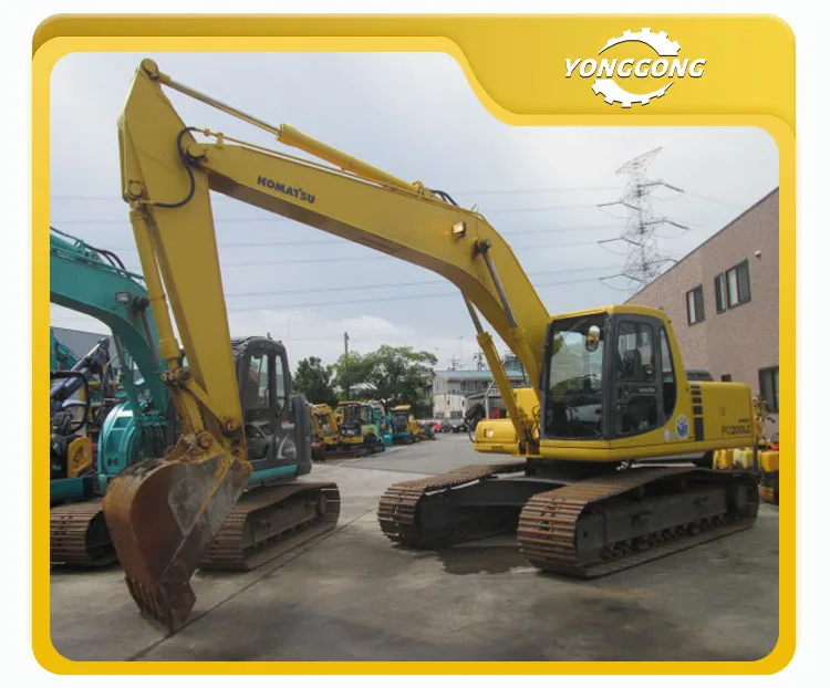 Горячее предложение Высокое качество Япония б/у komatsu pc200-6 экскаватор ПК 200 200-6 PC200 продать по