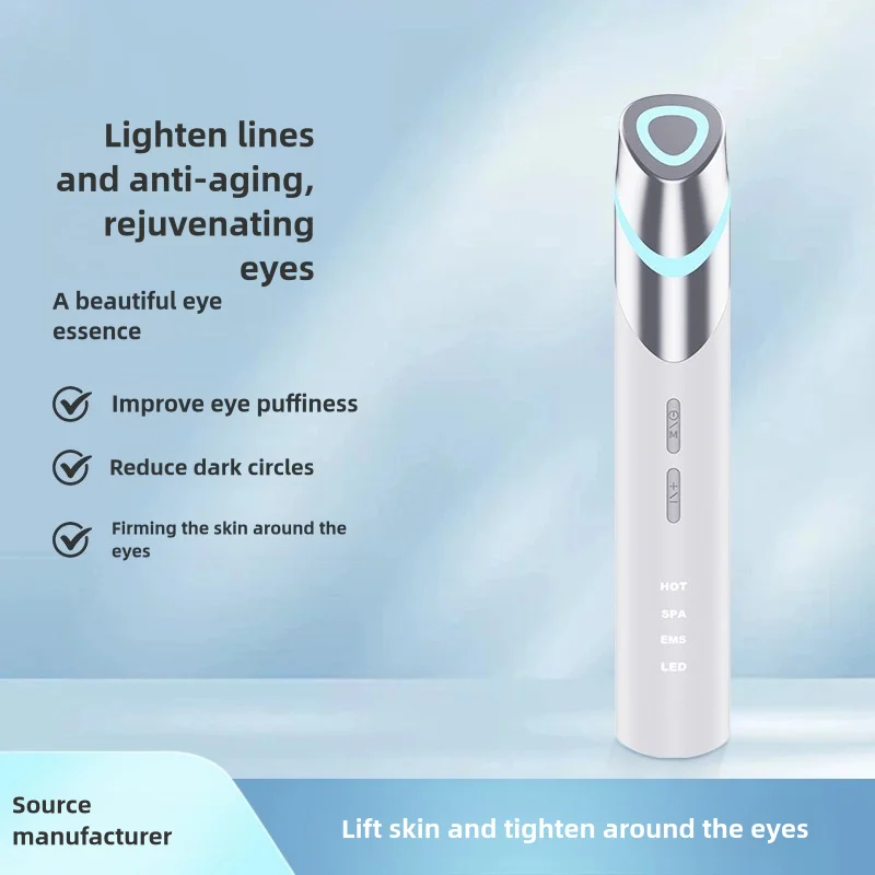 Skin Lifting eye massager wand Anti Aging Wrinkle Lifter Facial Stick the Best electric Vibration Eye Bag Removal Eye Massage