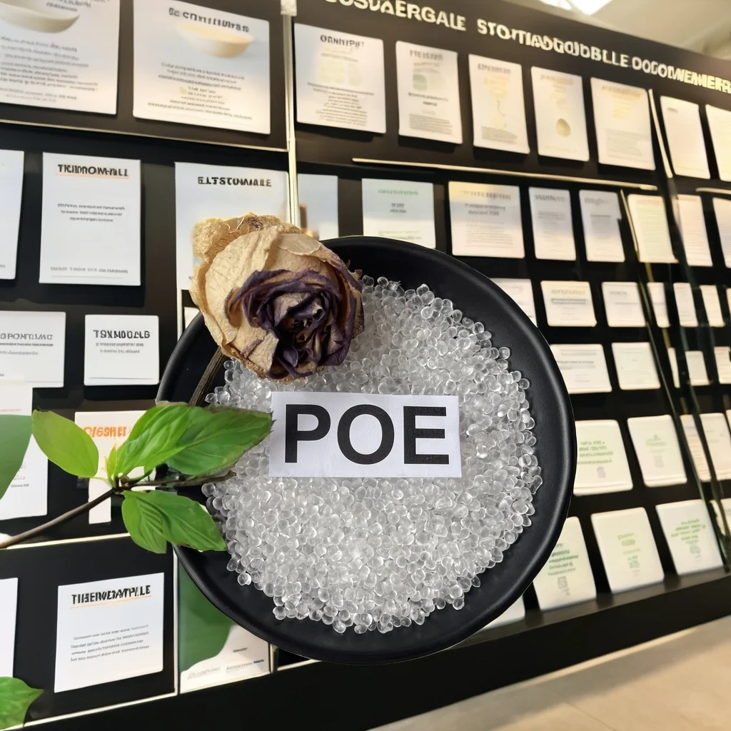 High Compression POE 8003 & POE 8100 Pellets Virgin Plastic Granules for Injection Molding Raw Material