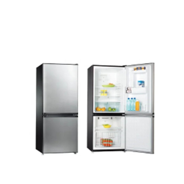 R600a Double door multifunctional stainless steel fridge made in China