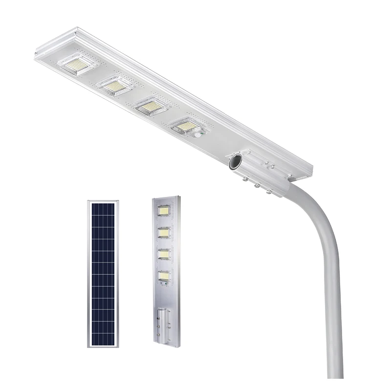 jd High Quality Outdoor IP65 Waterproof Smart 150w All in one Solar motion lights outdoor led street light