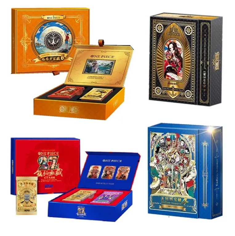 Japanese Anime One Pieced CCG Cards TCG Booster Box Wholesale Rare Luffy Zoro Shanks Collectible Cards Game Board Toys Kids Gift