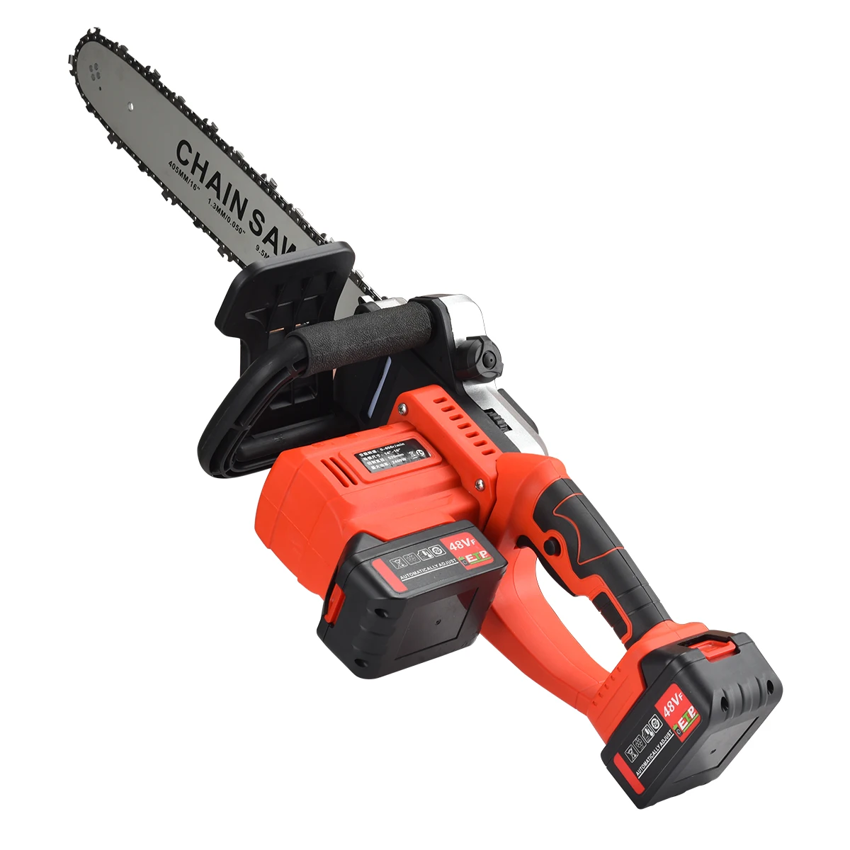 16 inch Lithium Battery  Rechargeable Cordless Tree Trimming Power Woodworking Tree Cutter Machines Electric Tool