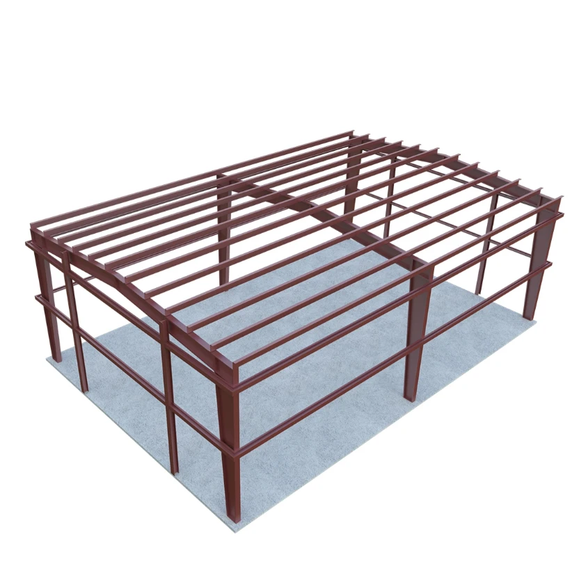 Pre-engineered Steel Structure Prefab Factory / Warehouse / Workshop With Cost Price