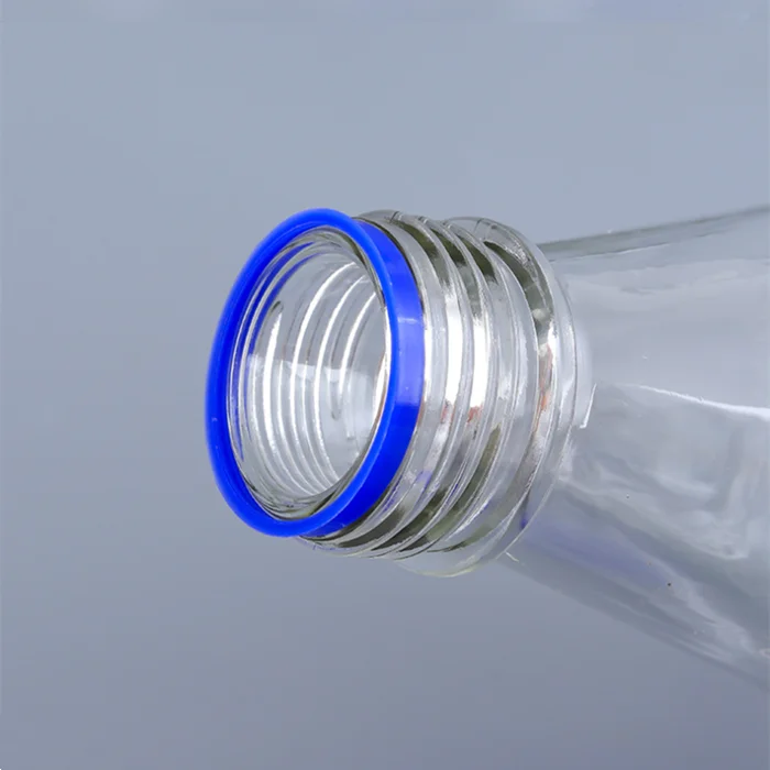 Wholesale clear glass reagent bottle laboratory chemical blue screw lid glass reagent bottle