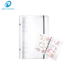 Custom Reusable Children Silicone Release Paper Collecting Happy Planner Blank Reusable Sticker Album for kids