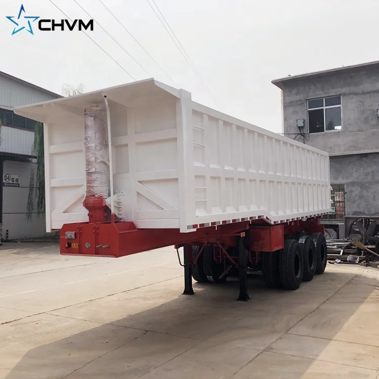 3-х осевой Новый 45CBM 100ton трактор самосвала полуприцеп самосвал прицеп