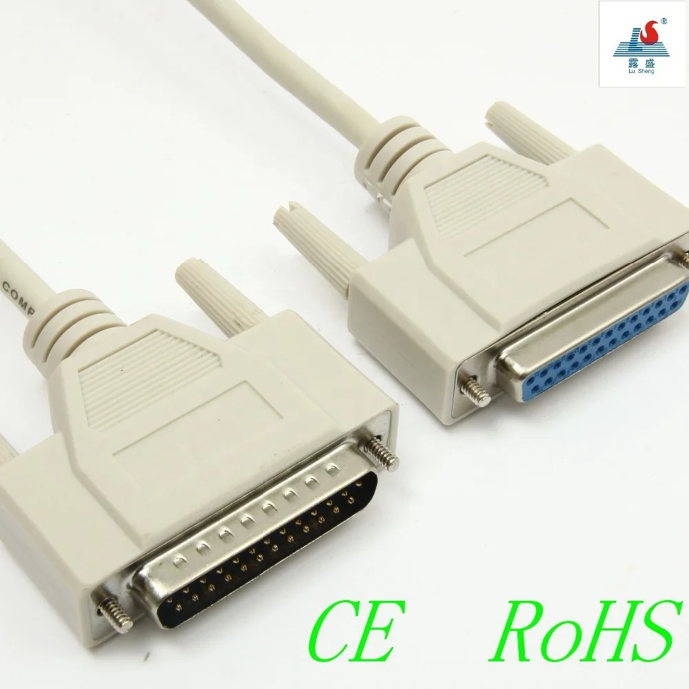 
SERIAL CABLE DB25M/DB25F 