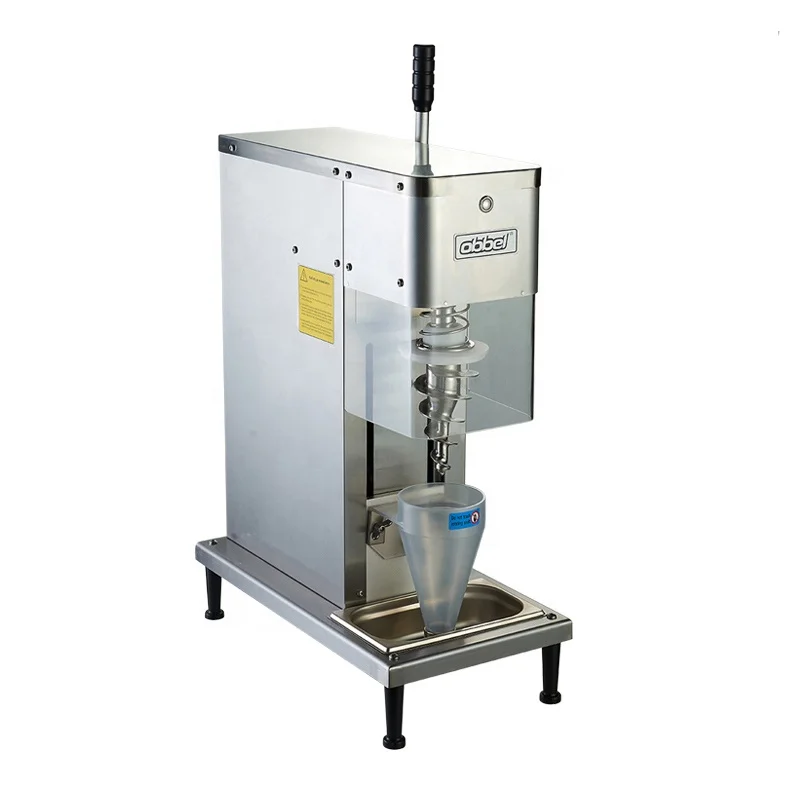 Swirl Fruits Ice Cream Mixing Machine/Stir Frozen Yogurt Ice Cream