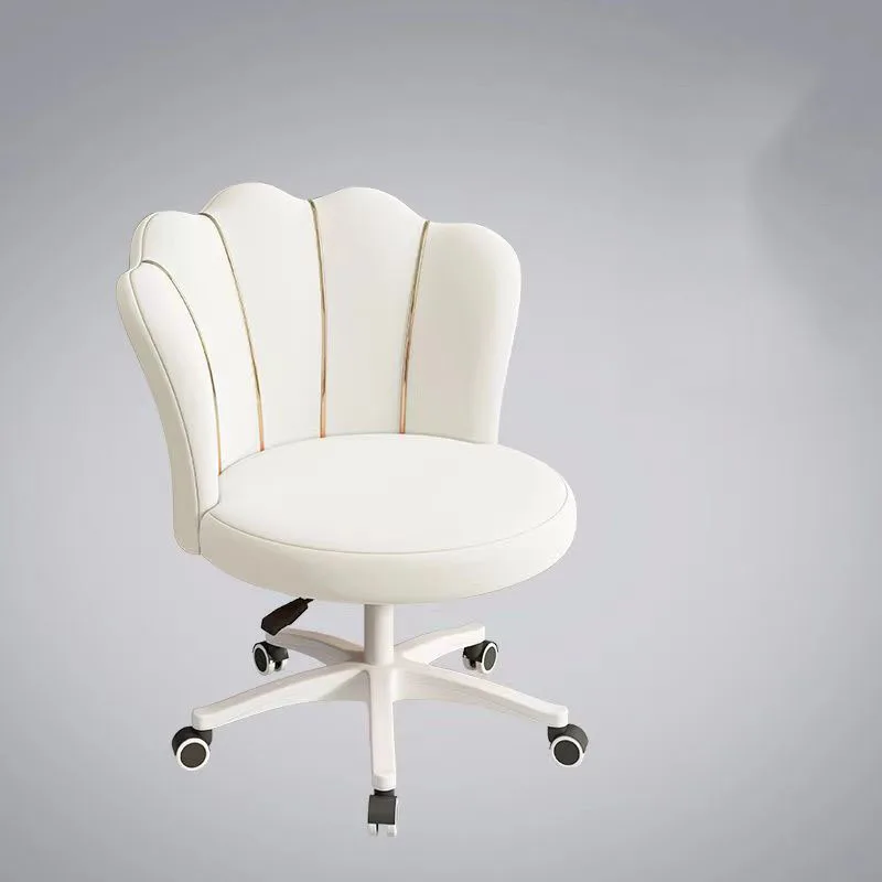 Home simple comfortable computer chair girls dormitory learning swivel chair bedroom back makeup chair