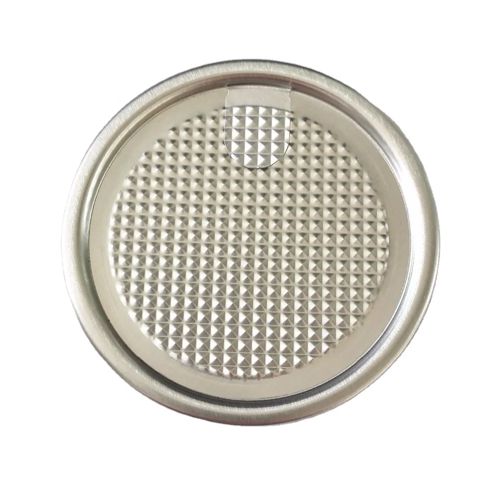 52mm 58mm 73mm, 83mm 99mm Aluminum Peel Off Easy open Ends easy peel off end for milk powder seasoning spice nuts dry food