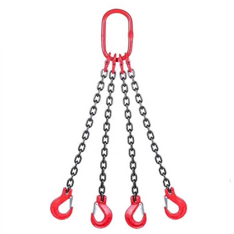 Manufacture 6mm-23mm High Strength G100 Chain Alloy Steel Black G80 Short Link Lifting Chain for Chain Sling