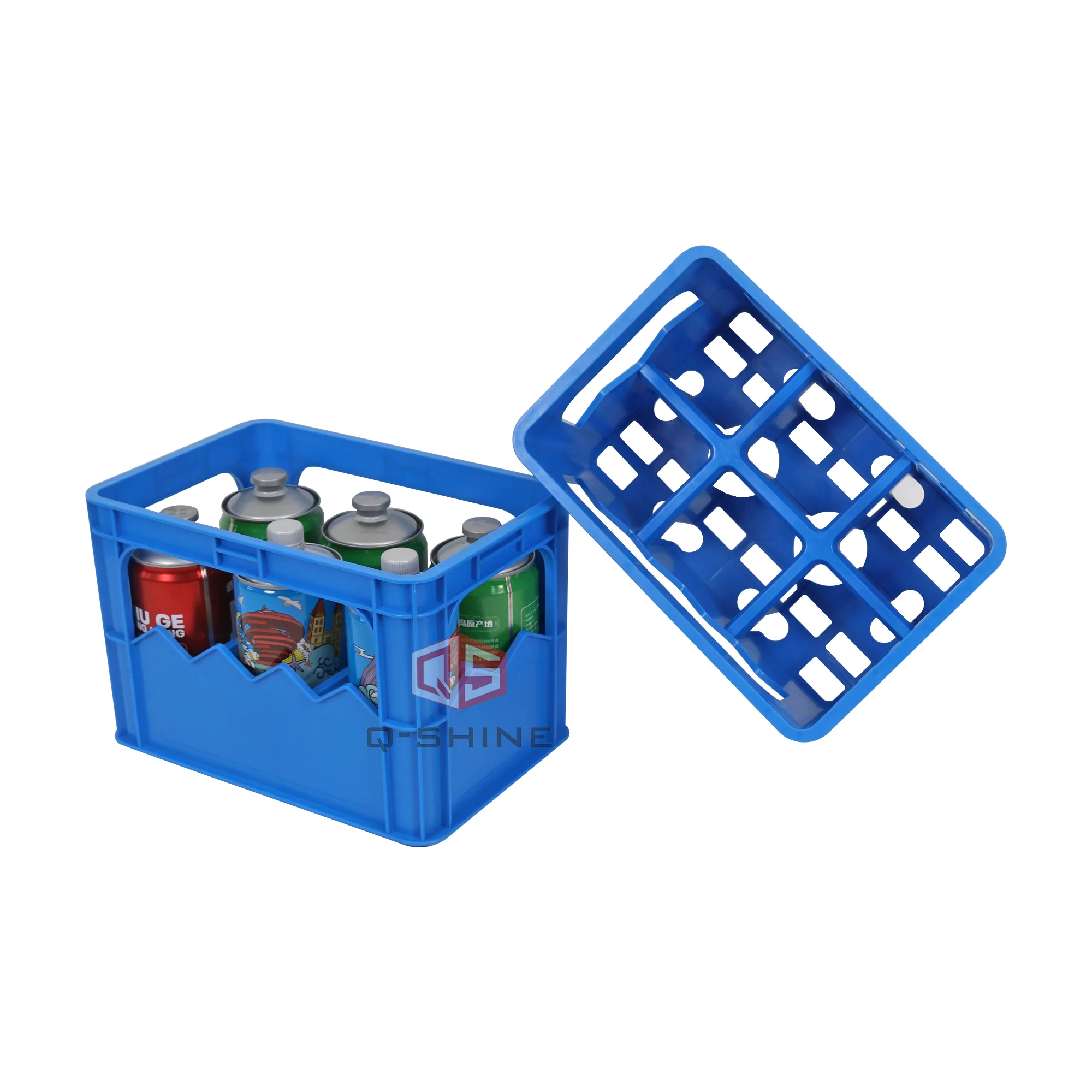 JOIN High Quality Promotional New Type Beer Basket And Milk Injection Plastic Crate Molds Household Product Mold