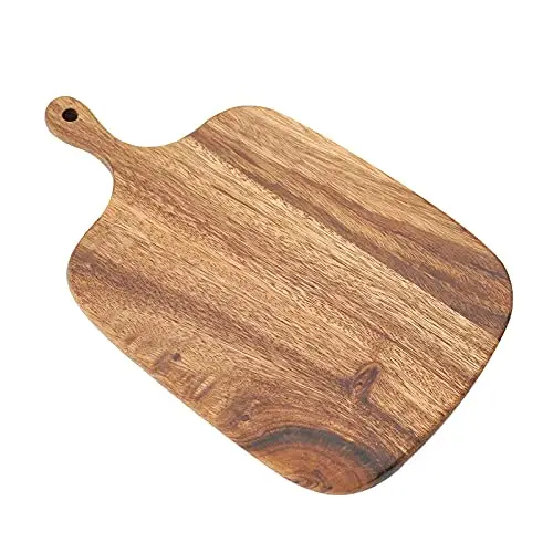 Oem Logo Hot Selling Ecofriendly New Product Nordic Restaurant Vintage Unique Walunt  Handles Wood Cutting Boards