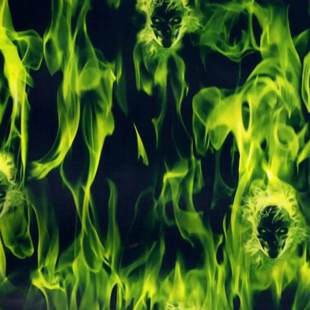 Tsautop 0.5M/1M Width Skull Create Your Own Hydrographic Film Water Transfer Film Roll