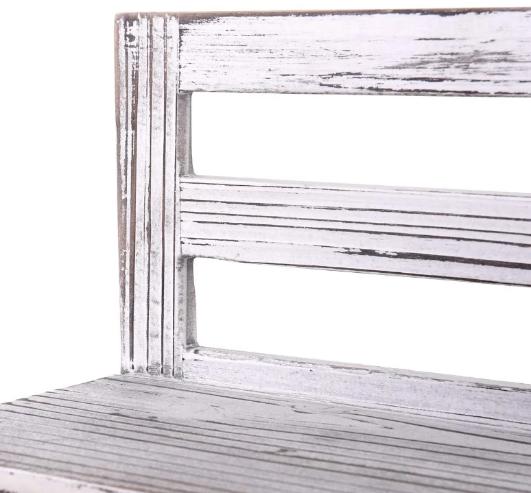 Decorative Hanging Shelf Organizer Rack Rustic Wood Wall Floating Shelves