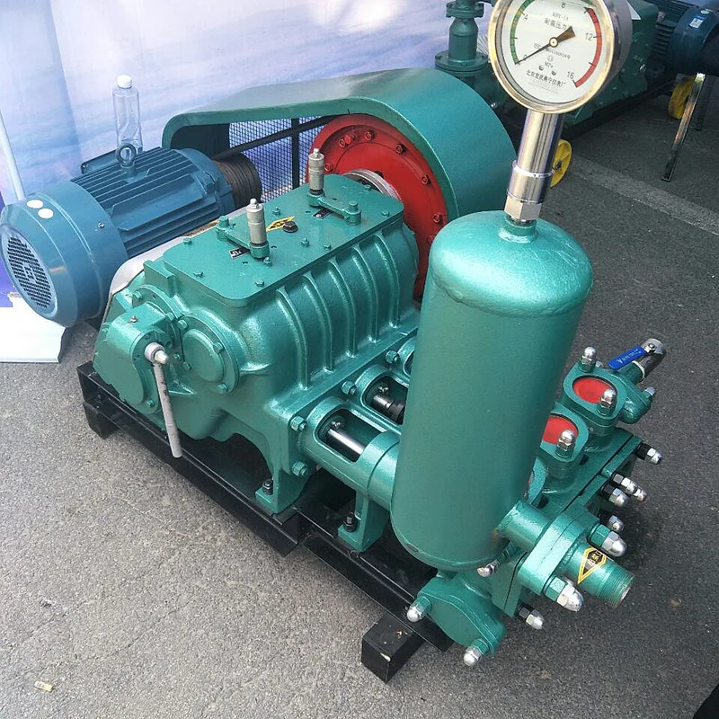 BW320 Diesel power Mud pump  horizontal three cylinder mud pump  for water well