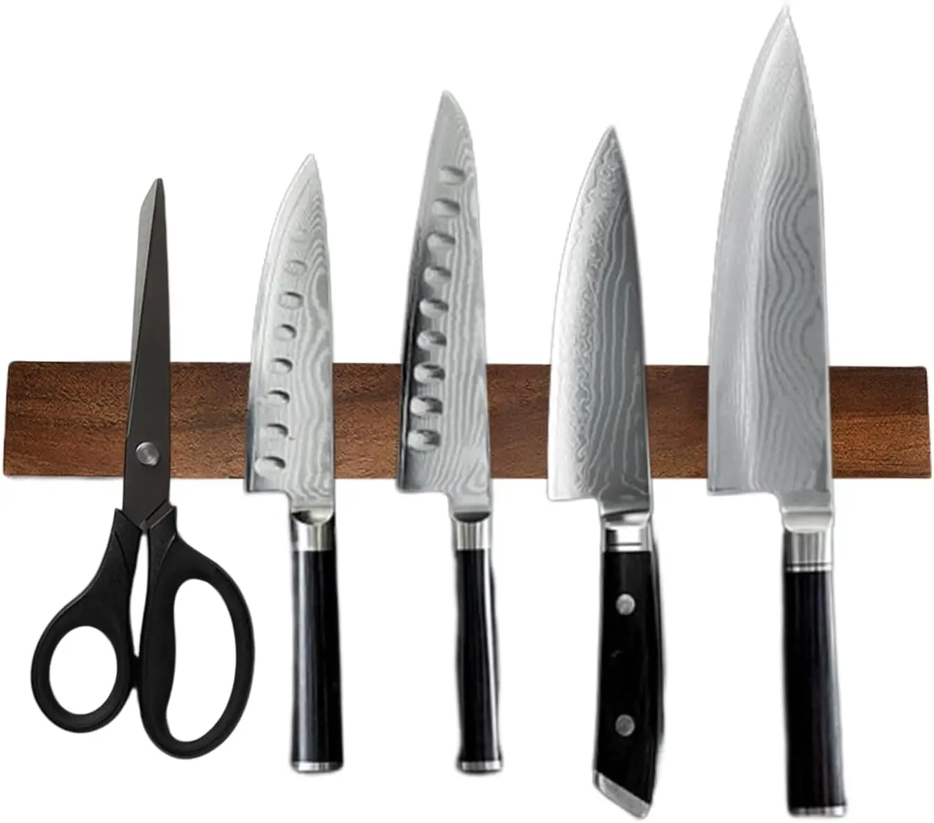Acacia Wood Powerful Magnetic Knife Strips, Magnetic Knife Holder for Wall Use as Magnetic Tool Organizer, Home Organizer