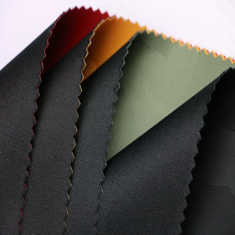 100%nylon oxford jacquard fabric High Quality 3layer  nylon camo jacquard fabric complex with knitted fabric