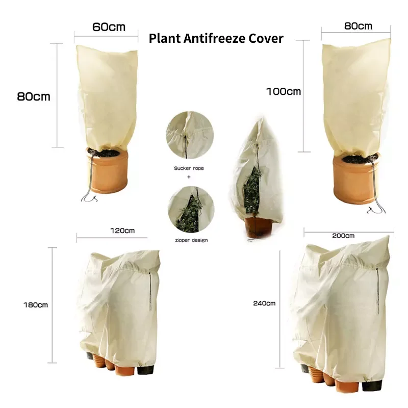 Greenhouse pp spunbond nonwoven fabric Anti Frost Fleece PP plant cover 100% Polypropylene plant cover tnt plant cover winter pl