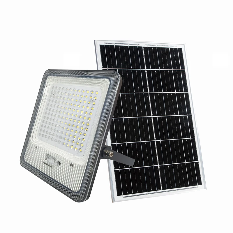 professional factory high brightness IP65 waterproof garden lamp outdoor 200W solar led flood light