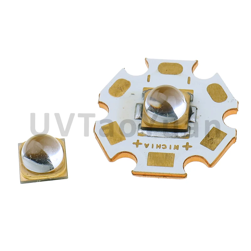 365nm uv led lamp glue curing system Ultraviolet Light 6868 10W led diode adhesive cure UVA LED