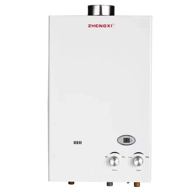 8 л 10 12 медный теплообменник газовый водонагреватель настенный моментальный гейзер с нулевым давлением LPG ванной