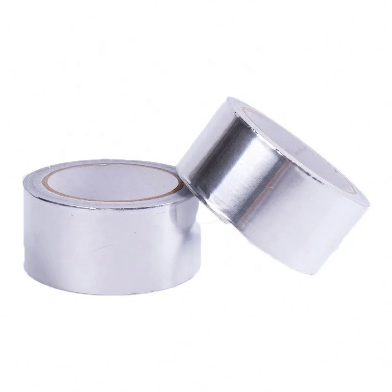 HVAC Alu solvent glue sarkings Single Sided roofing Composite Australian Aluminum Foil Mesh Tape