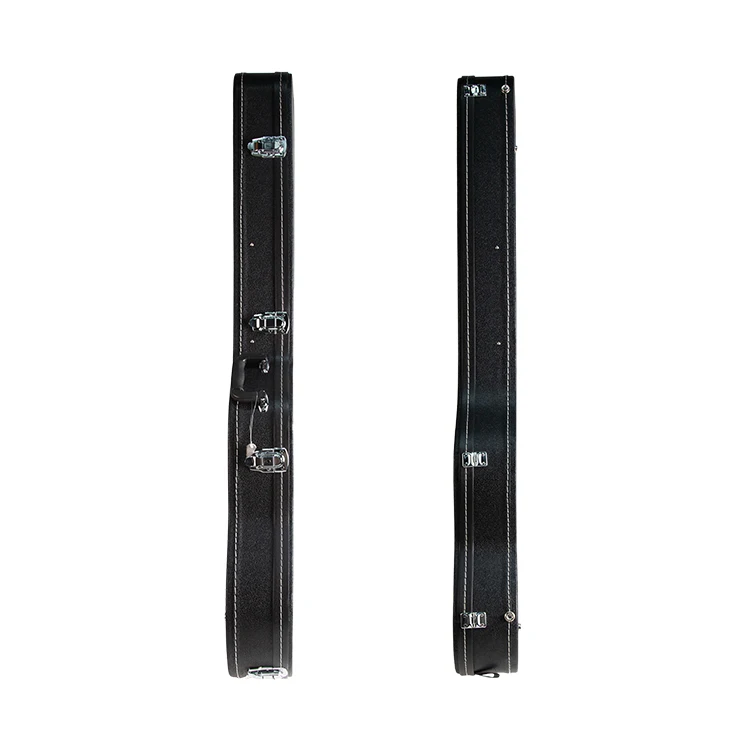 TN-YH-FD-1ST factory price wholesale black hard wood board Pu leather classic guitar case