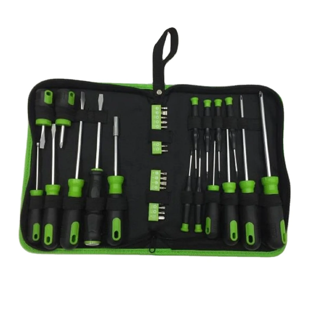CRV 37pcs screwdriver set hand tools set with carry bag