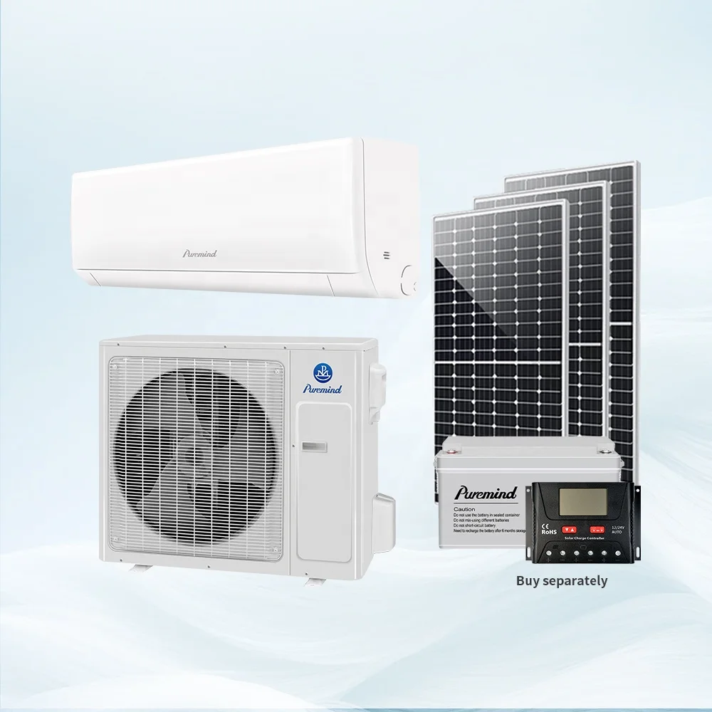 Gree Solar Air Conditioner AC DC Hybrid Solar Power Energy Air Conditioners 9000Btu 12000BTU Inverter AC Air Conditioner Wifi