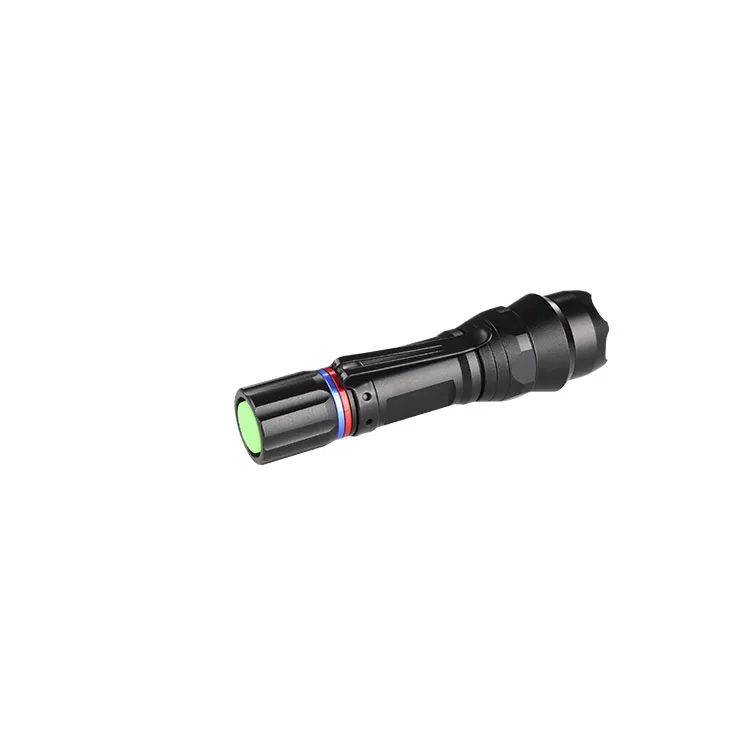 Factory Price 3 Colors LED Flashlight Super bright Pocket Aluminium Flashlight Magnetic Switch Torch Light with clip