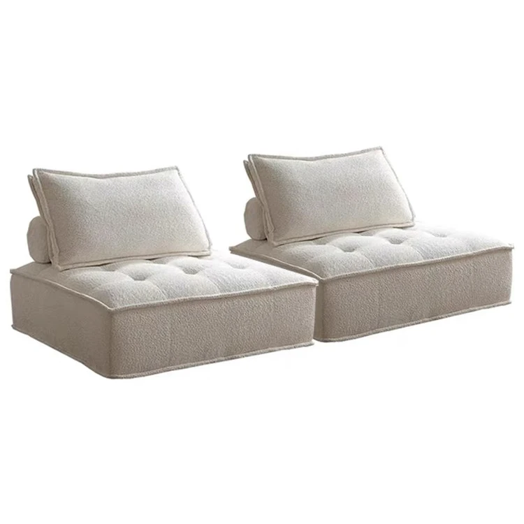 Household Furniture Minimalist Apartment Tofu Cubes Memory Foam Vacuum Packing Modular Sofa