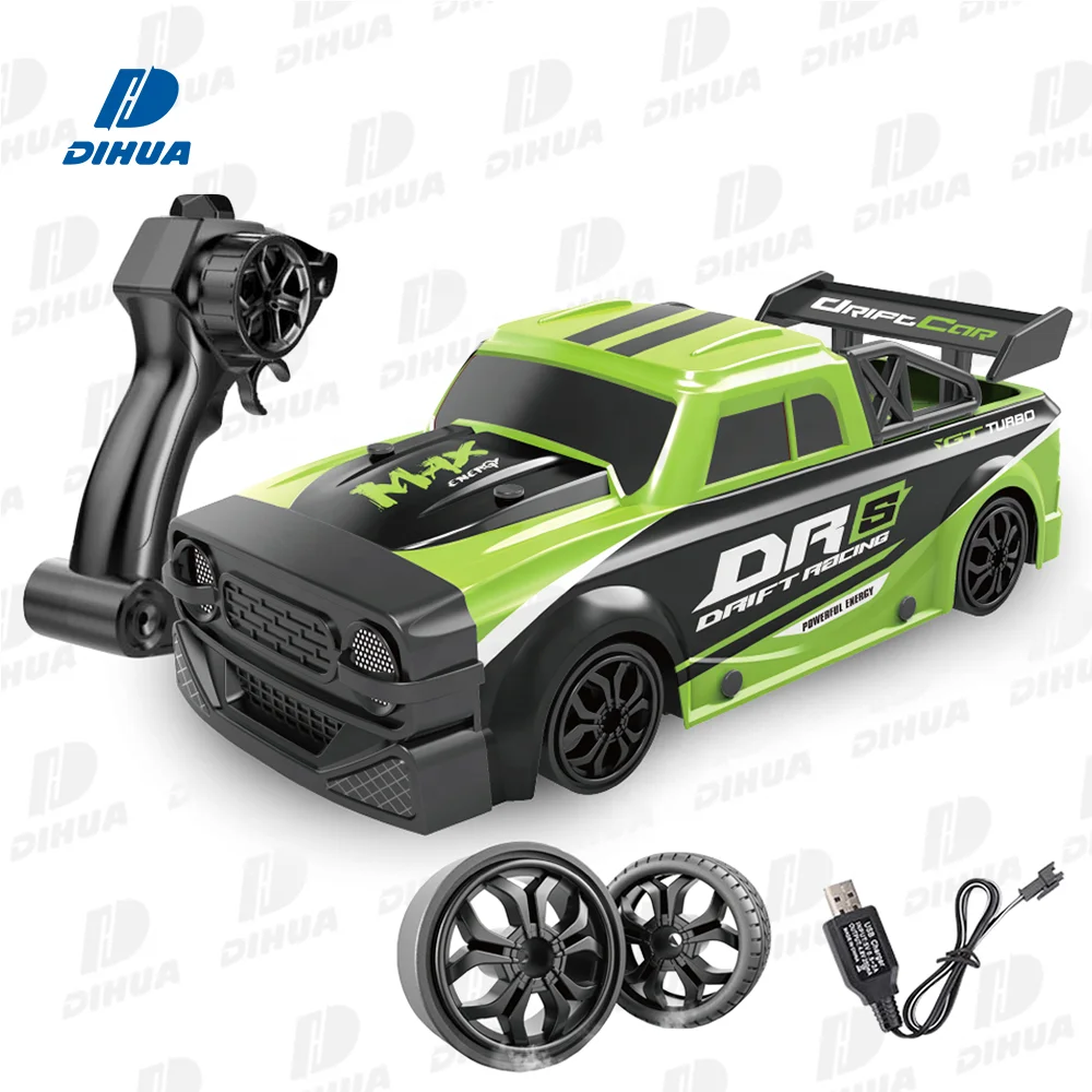 2.4Ghz 1:18 scale RC Super Sport Racing Car with 2 Functional Drift Tires Remote Control Outdoor Cool Racing Car