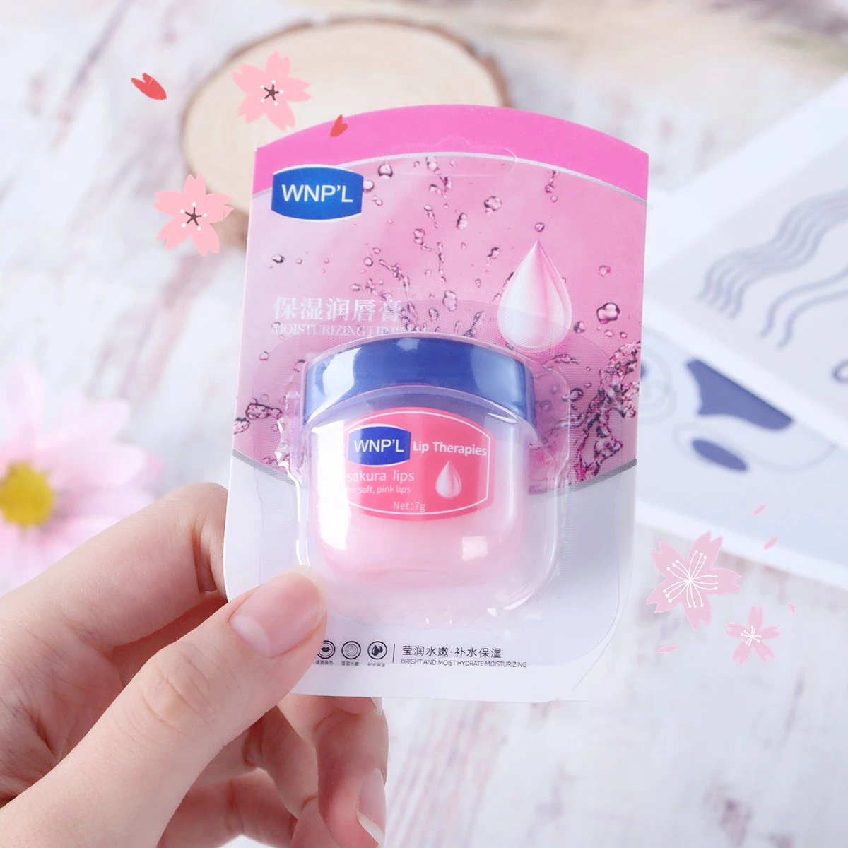 Plant Lip Balm Moisturizing Lipsticks Base Cute Makeup Anti-cracking Lip Oil Korean Cosmetics Skin Care Natural Original Female