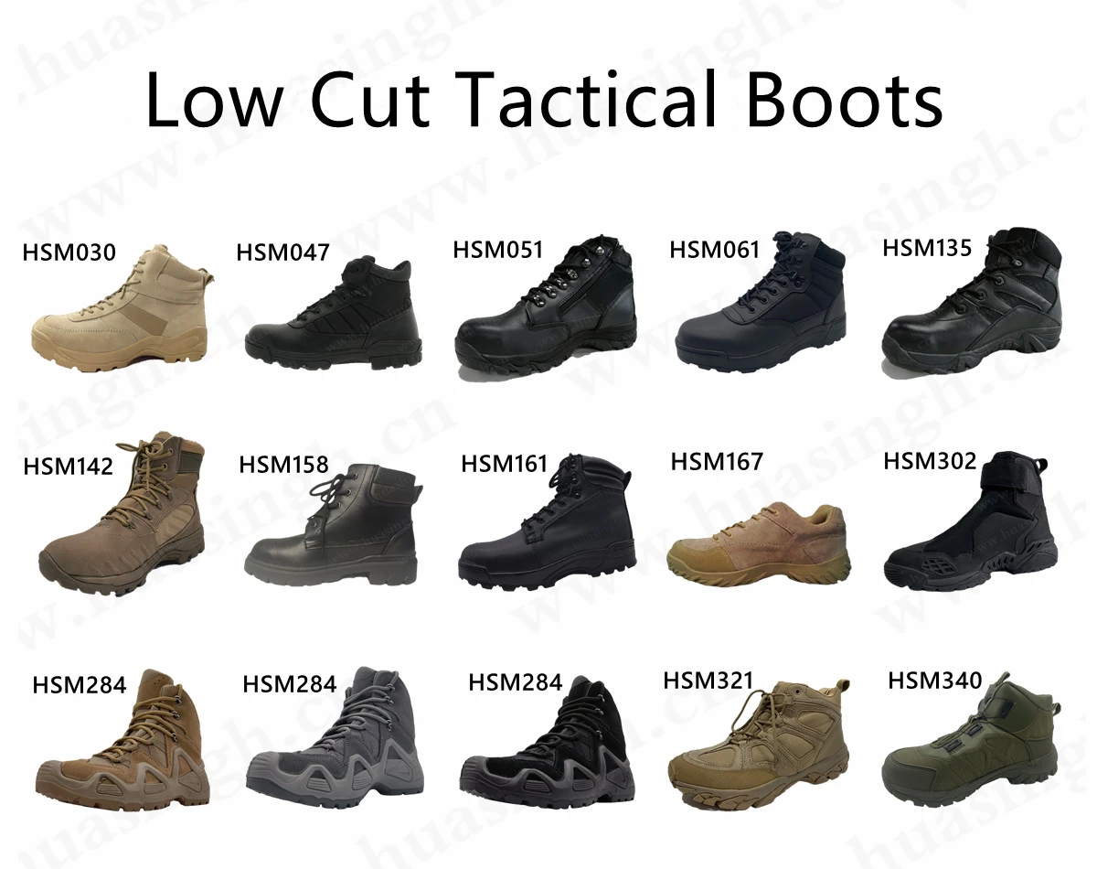 YWQ,factory wholesale anti-shock outdoor combat shoes 4 inch strong grip durable tactical boots with side zipper HSM051