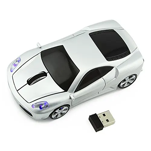 For Ferrari Shape Car Shape Mice Car Wireless Mouse