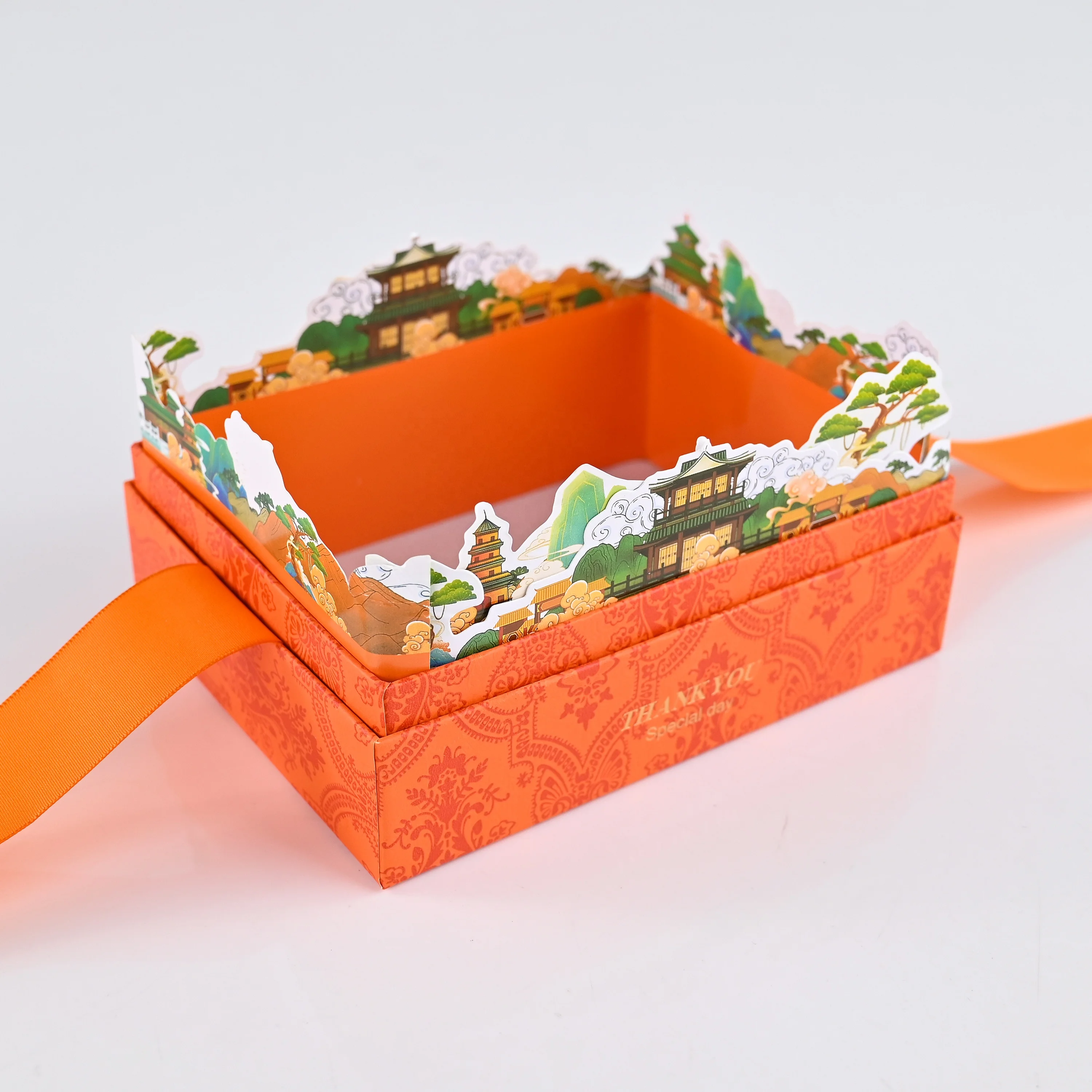 ISO BSCI factory custom luxury transparent acrylic with hand gift candy clear storage box acrylic gift box acrylic boxes