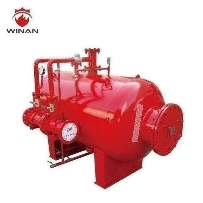 High Quality Big Capacity Vertical Foam Bladder Tank for Fire Fighting