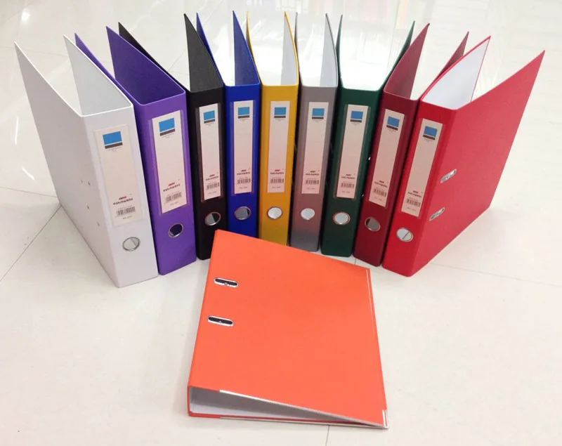 
Office A4/FC Size PP Hard Cover Two Ring Lever Arch File Binder Rings Paperboard Lever Arch File 2 Ring Binder Folder 