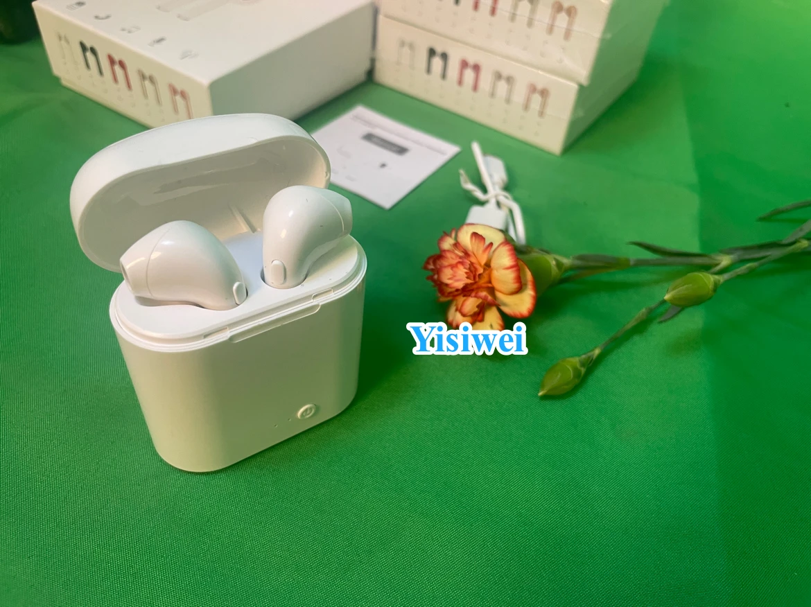 2022 free sample cheaper tws gaming earbuds real stereo power bank I7S earphones