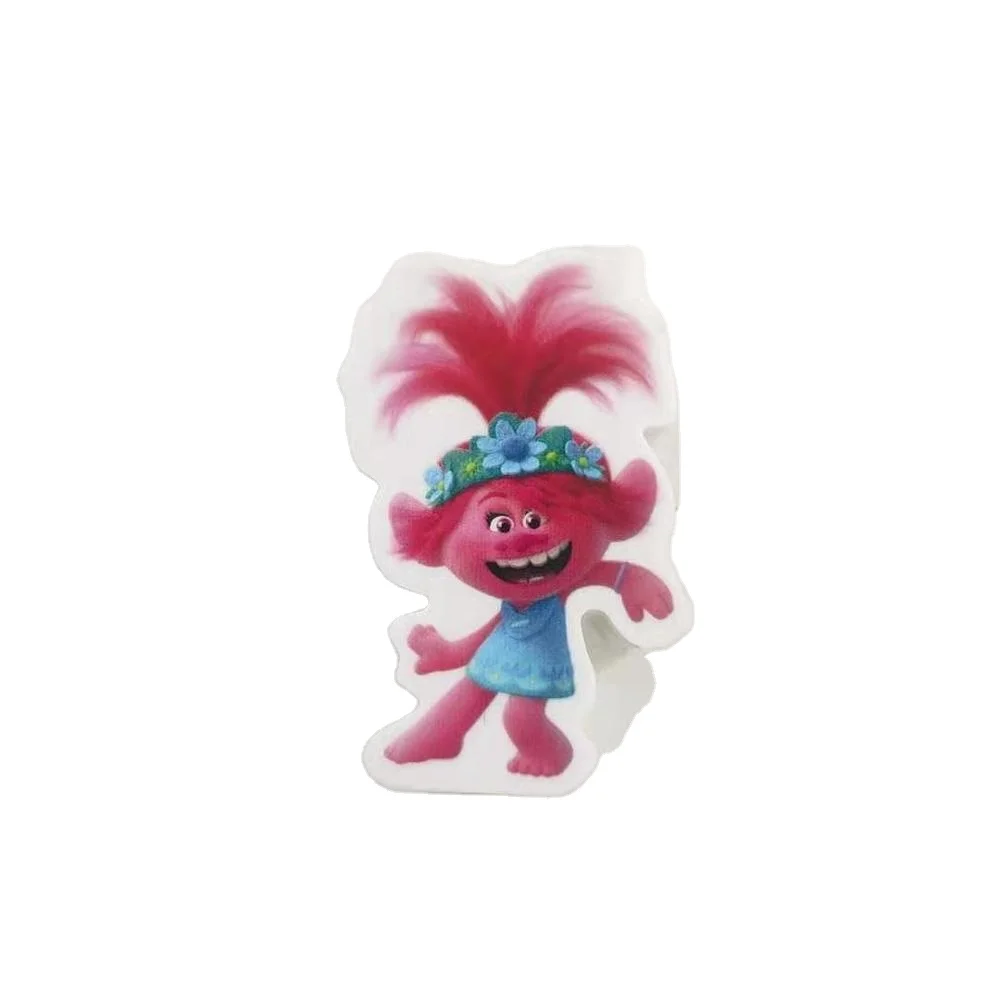 Креативные и милые 2D теплопередачи печати мультфильм в форме Забавный TPR экологический ластик на заказ