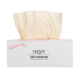 100% мягкая рулонная бамбуковая ткань, полиэстер, запасная Съемная Цветочная бумага для лица для женщин