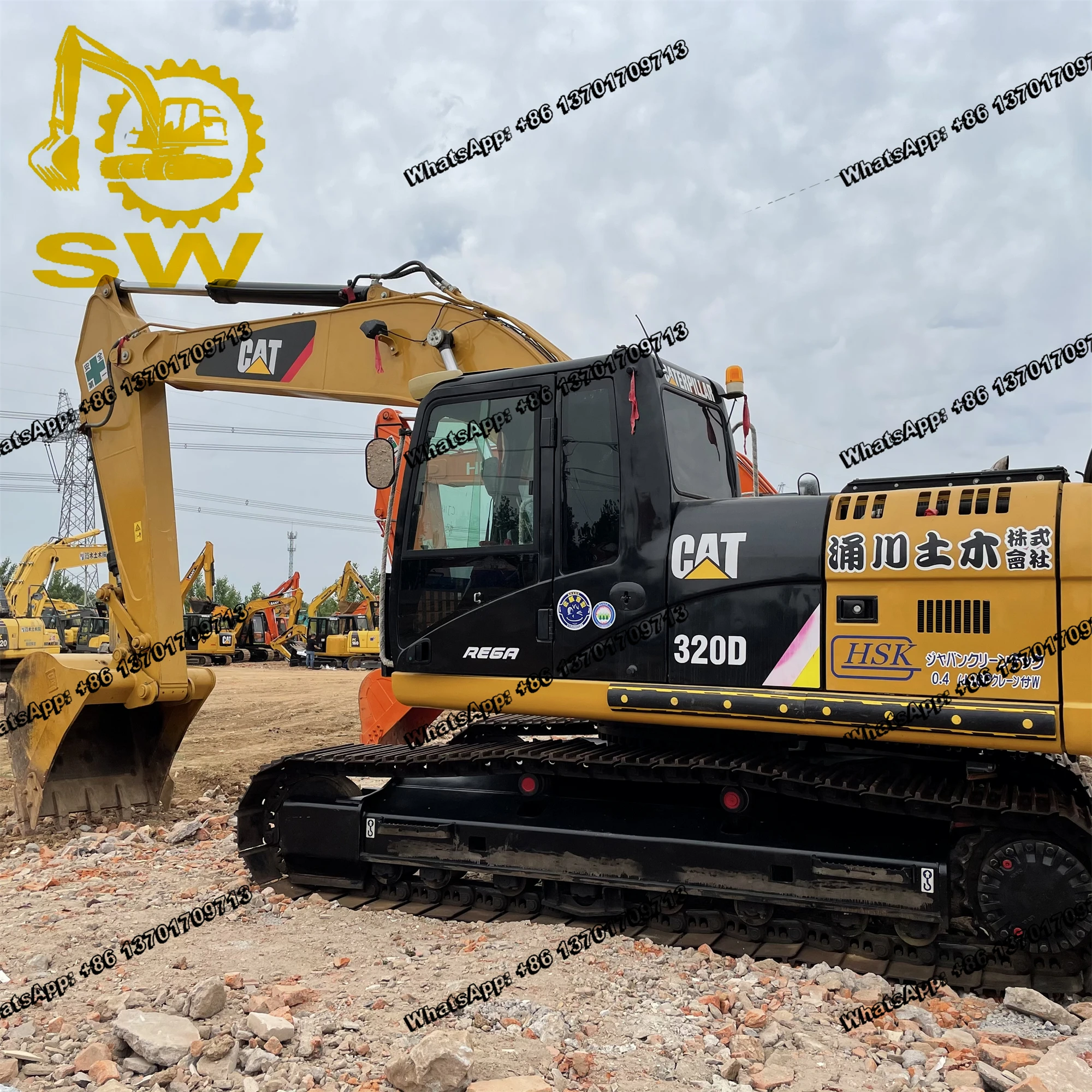 Uesd CAT гусеница 320D экскаватор по низкой цене CAT320D 320C 320B Новое поступление 329D 330D в наличии