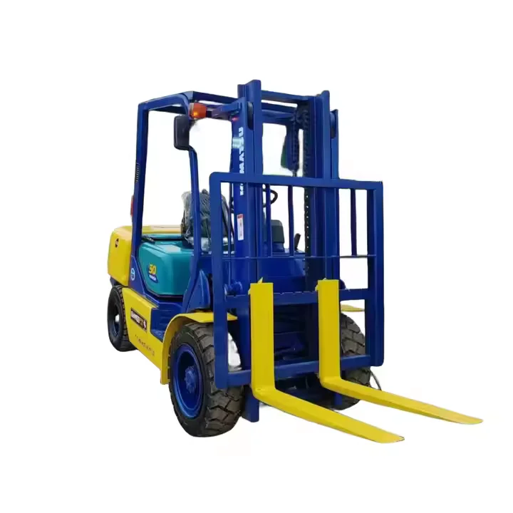 Низкая цена Высокое качество б/у небольшой вилочный погрузчик Komatsu 3 тонны дизельный в наличии