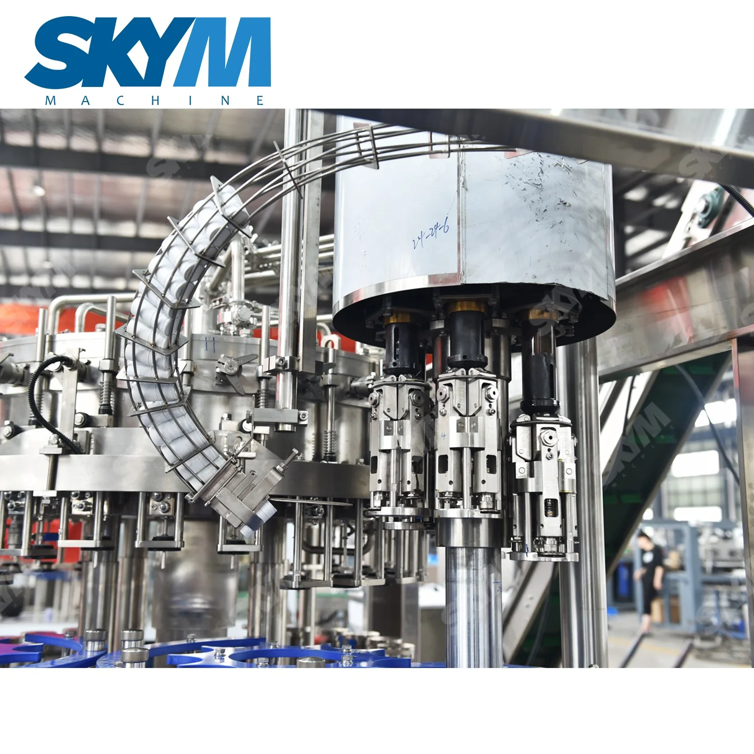 Automatic Glass Bottle Carbonated Drink Soda Beer Washing Filling Bottling Capping Machine With Crown Cover