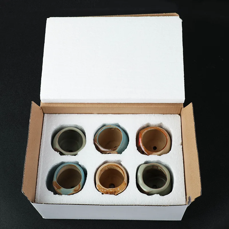 Luxury Cheap Wholesale Chinese Ceramic Flowerpot Indoor Outdoor Porcelain Decoration Sublimation Small Mini Ceramic Flower Pots