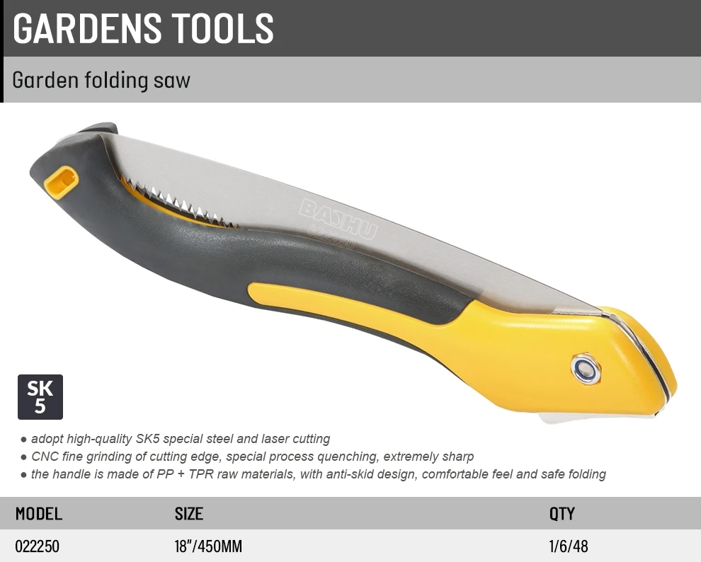 Foldable Portable Folding Saw Secateurs Gardening Pruner For Garden Hand Tools