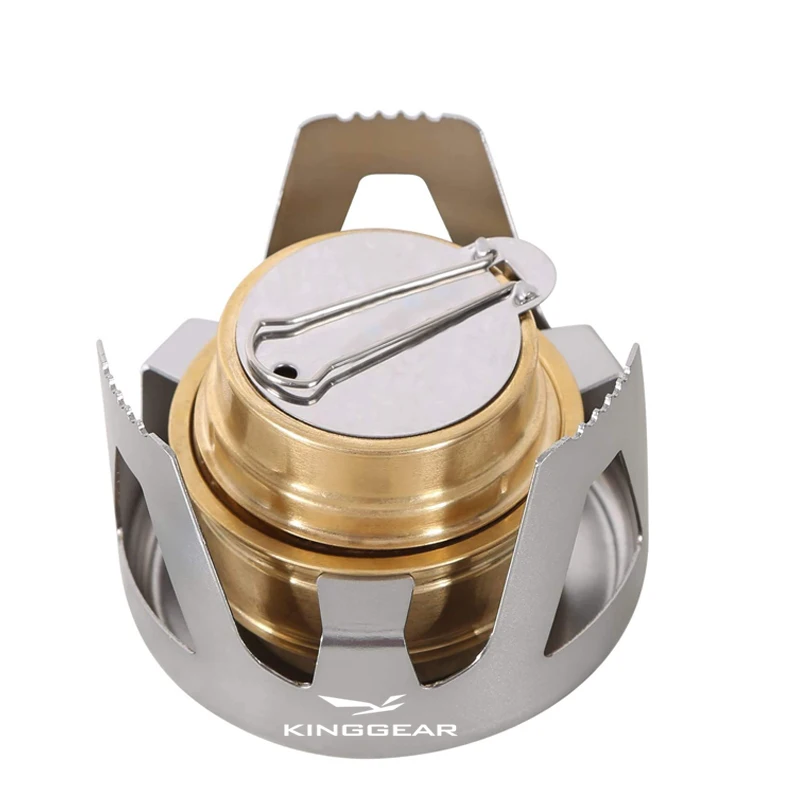 KingGear Outdoor Burners mini Portable Alcohol Stove Picnic camping stove
